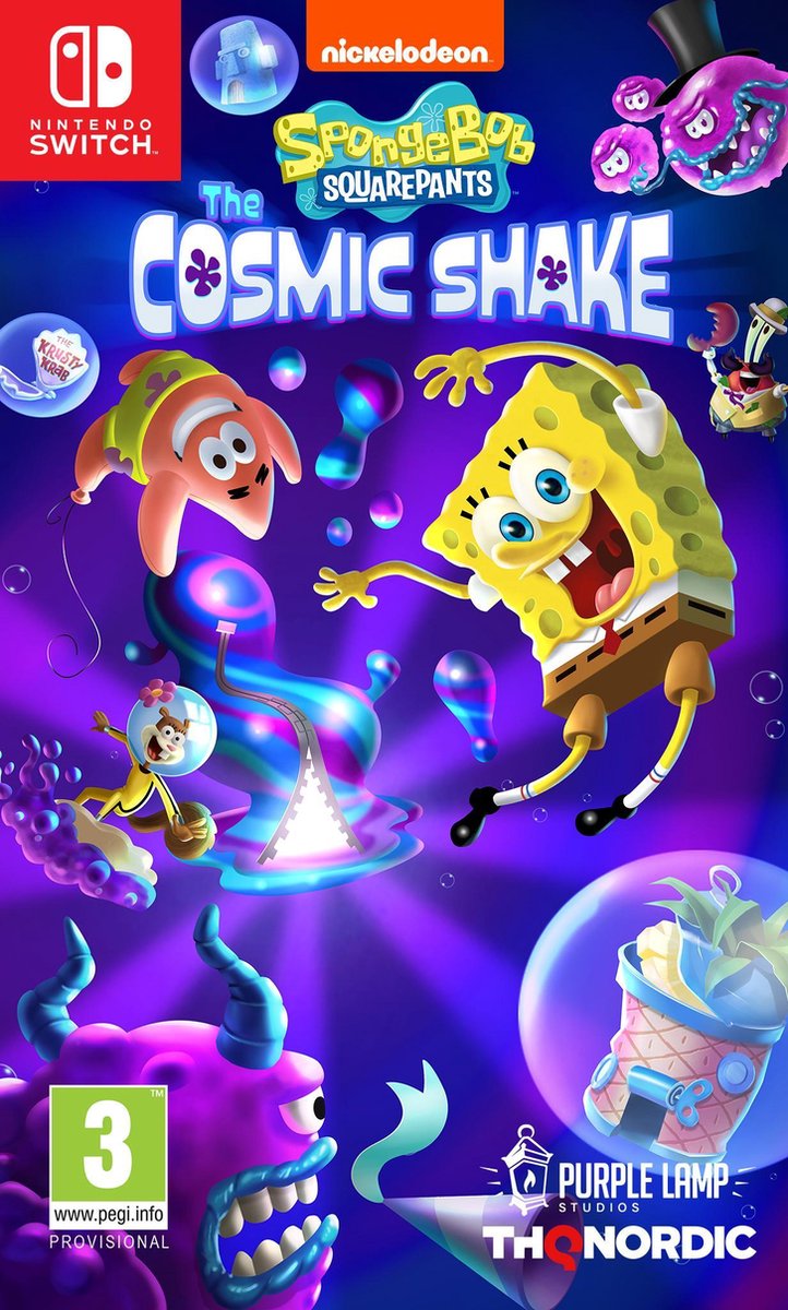 Spongebob Squarepants: The Cosmic Shake (Switch), THQ Nordic