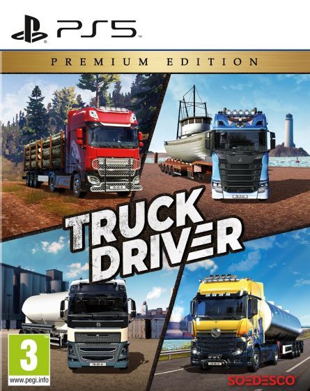 Truck Driver - Premium Edition (PS5), Soedesco, Triangle Studios