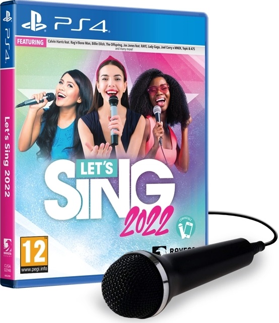 Let's Sing 2022 + 1 Microphone (PS4), Voxler S.A.S.