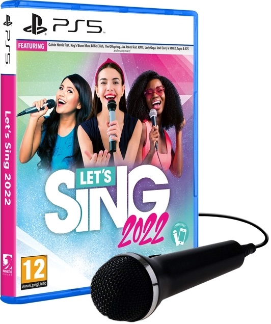 Let's Sing 2022 + 1 Microphone (PS5), Voxler S.A.S.