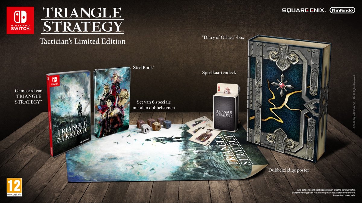 Triangle Strategy - Tactician’s Limited Edition (Switch), Square Enix