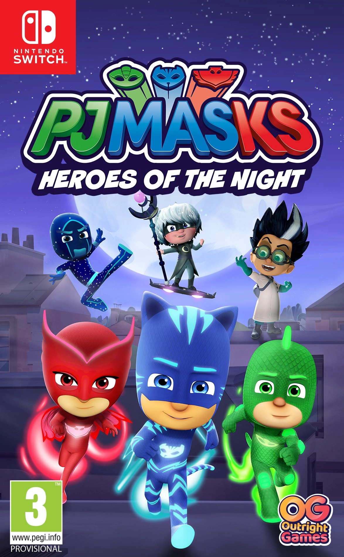 PJ Masks: Heroes of the Night (Switch), Outright Games