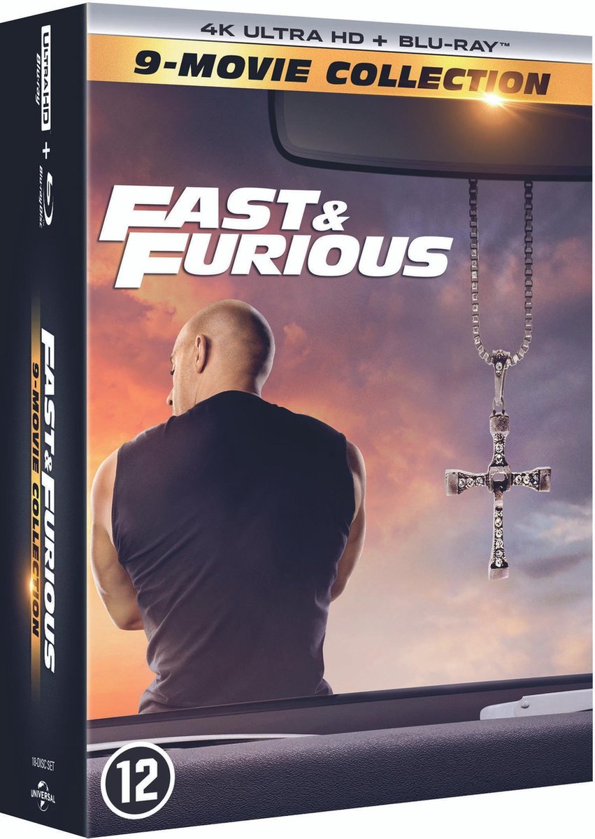 Fast & Furious 1-9 (4K Ultra HD) (Blu-ray), Diversen