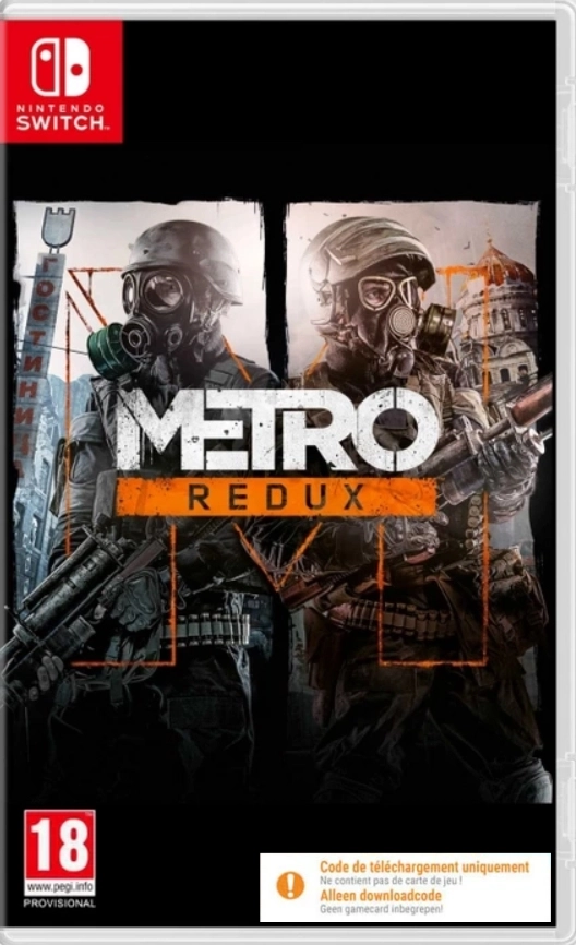 Metro Redux (Code in a Box) (Switch), Deep Silver