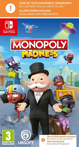 Monopoly Madness (Code in a Box) (Switch), Ubisoft