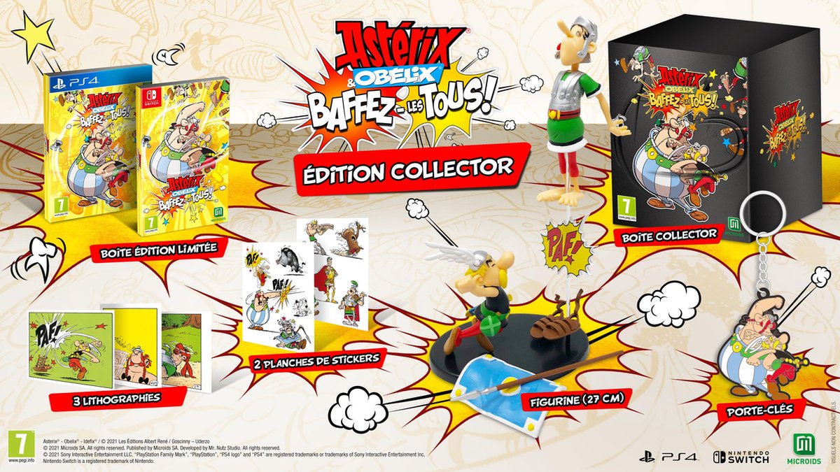 Asterix & Obelix: Slap Them All! - Collectors Edition (Switch), Microids