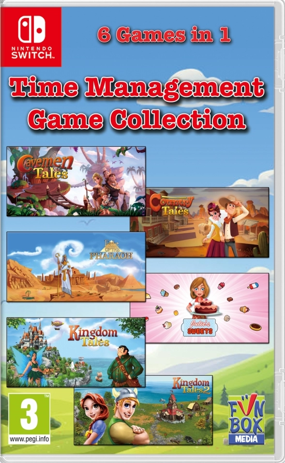 Time Management Game Collection 6 in 1 (Switch), Funbox