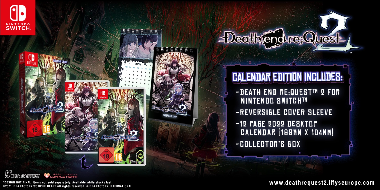 Death end re;Quest 2 - Calendar Edition (Switch), Idea Factory