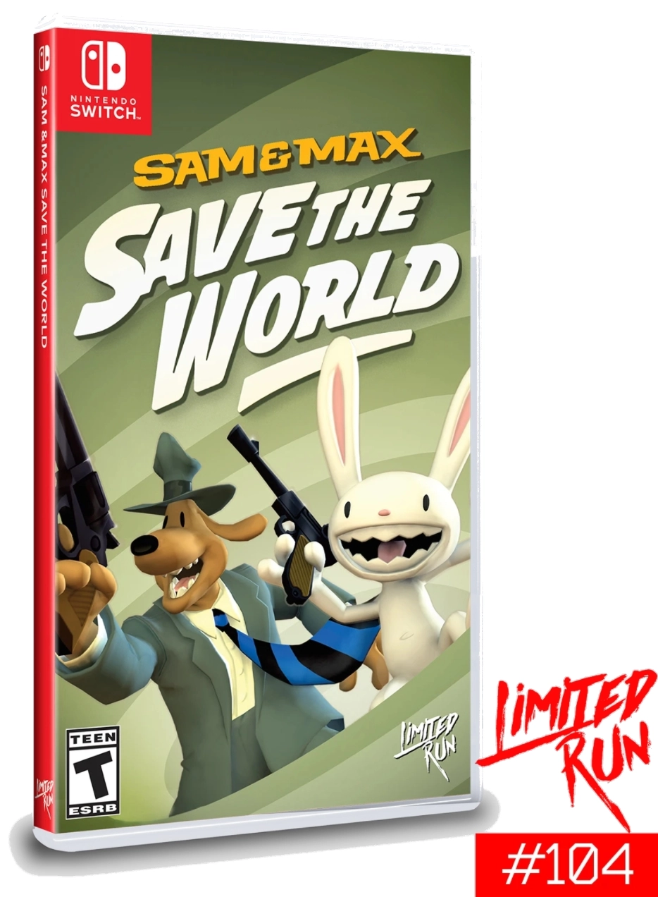 Sam & Max Save the World (Limited Run) (Switch), Telltale Games