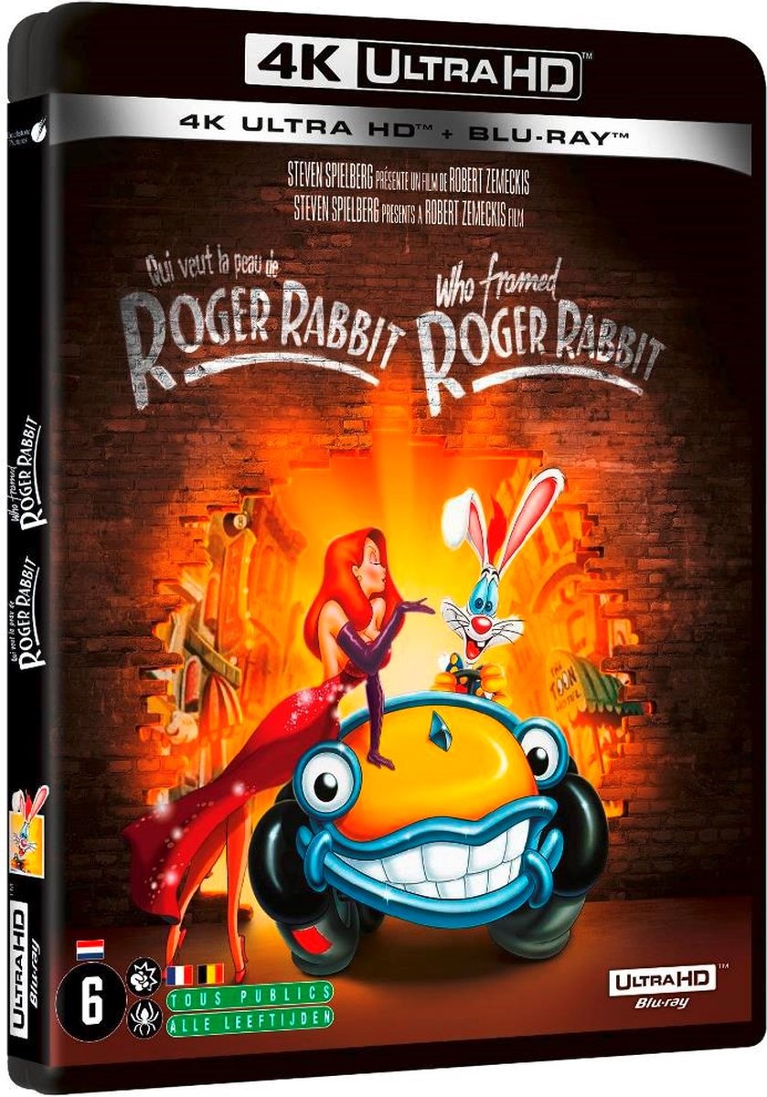 Who Framed Roger Rabbit (4K Ultra HD) (Blu-ray), Steven Spielberg