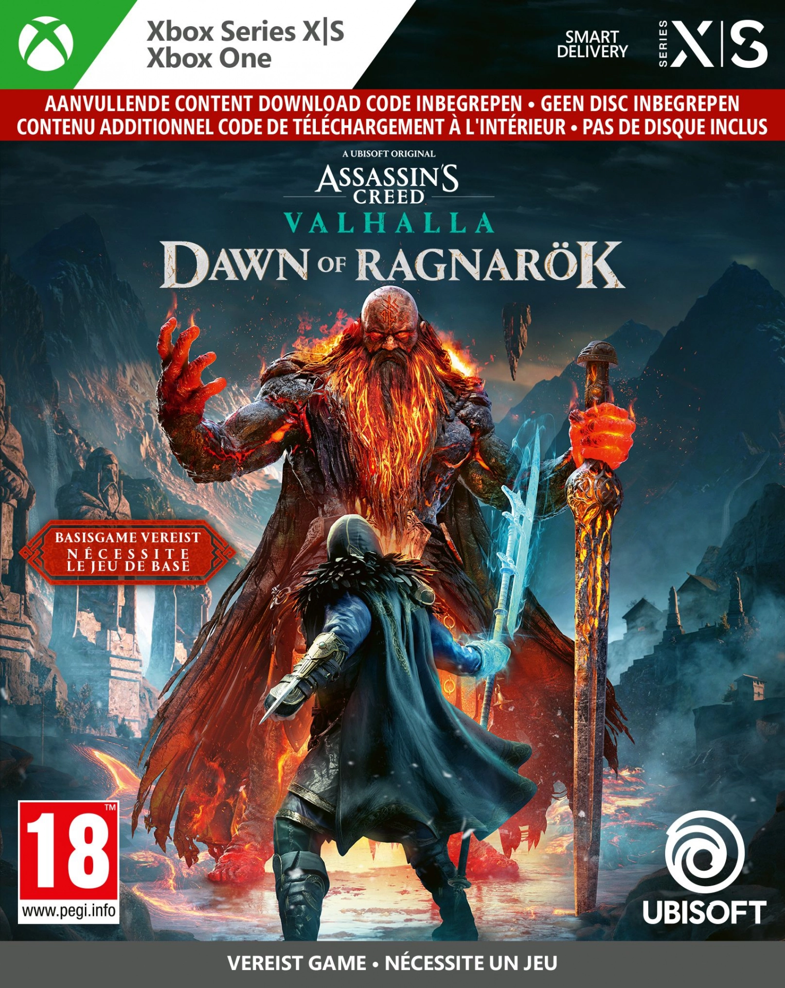 Assassin's Creed: Valhalla - Dawn of Ragnarok (Code in a Box) (Xbox One), Ubisoft