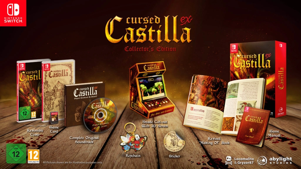 Cursed Castilla Ex - Collector's Edition (Switch), Abylight Studios