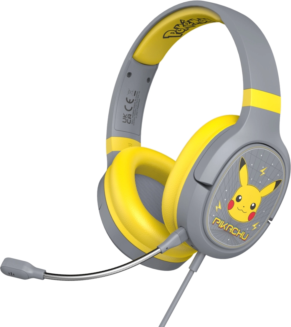 OTL Pro G1 Gaming Headset - Pokemon Pikachu (Grijs) (Switch), OTL