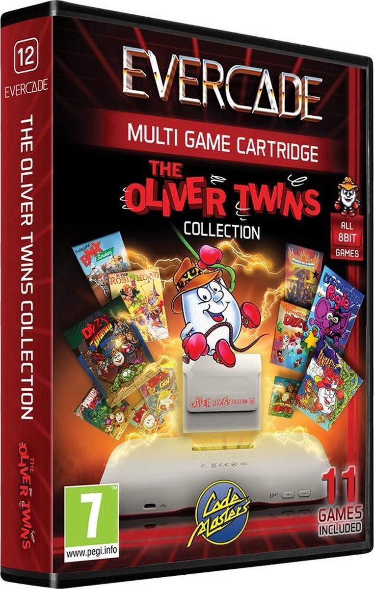 Evercade The Oliver Twins Collection - Cartridge 1 (hardware), Oliver Twins
