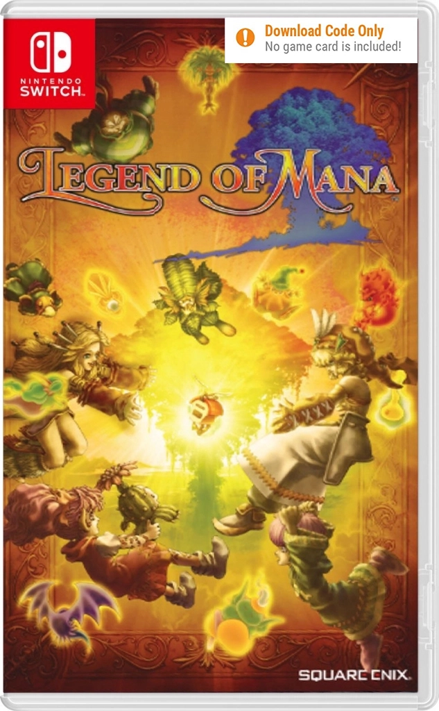 Legend of Mana - Remaster (Code in a Box) (Switch), Square Enix