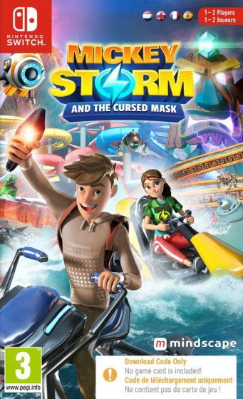 Mickey Storm and the Cursed Mask (Code-in-a-box) (Switch), Microids