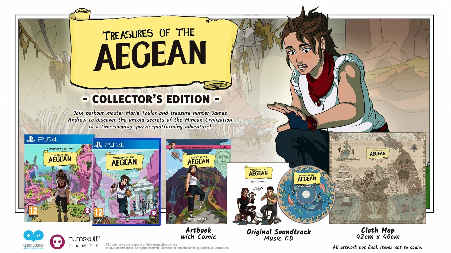 Treasures of the Aegean - Collector's Edition (PS4), Numskull Games