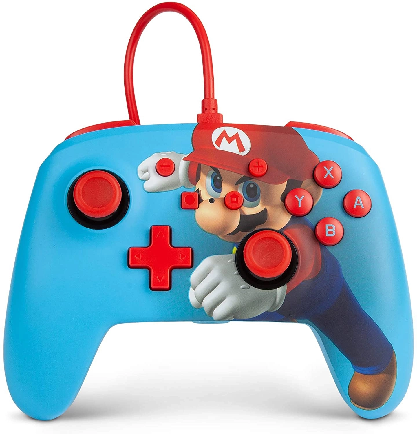 Nintendo Switch Enhanced Controller Wired (Mario Punch) - PowerA (Switch), PowerA