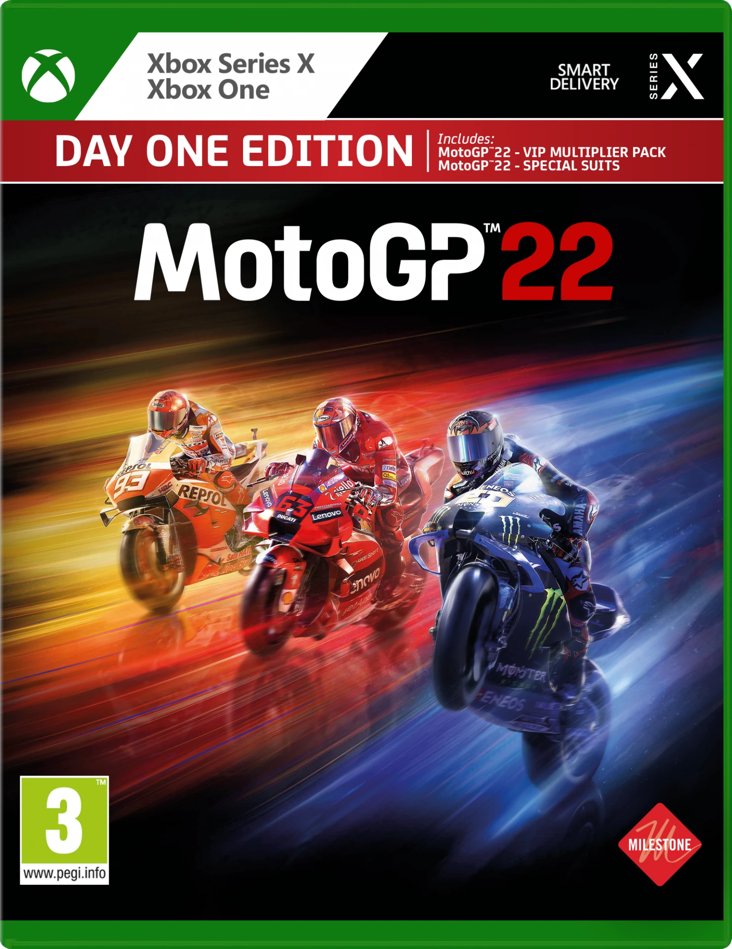 MotoGP 22 - Day One Edition (Xbox One), Milestone