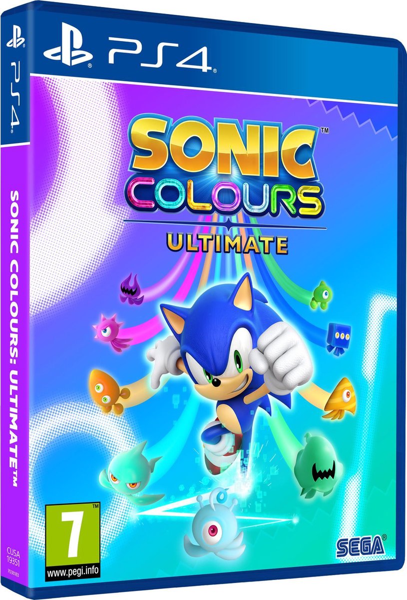 Sonic Colours: Ultimate (PS4), SEGA