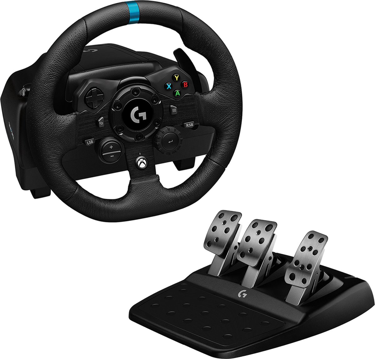 Logitech G923 TRUEFORCE Racestuur en pedalen (Xbox/ PC) (Xbox One), Logitech