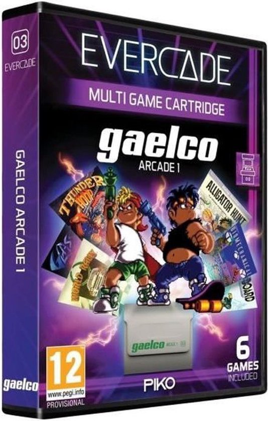 Evercade Gaelco Arcade Cartridge 1 (hardware), Evercade