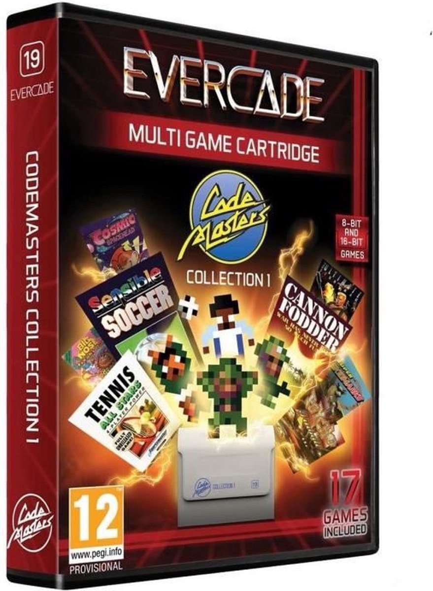 Evercade Codemasters Collection 1 (hardware), Evercade