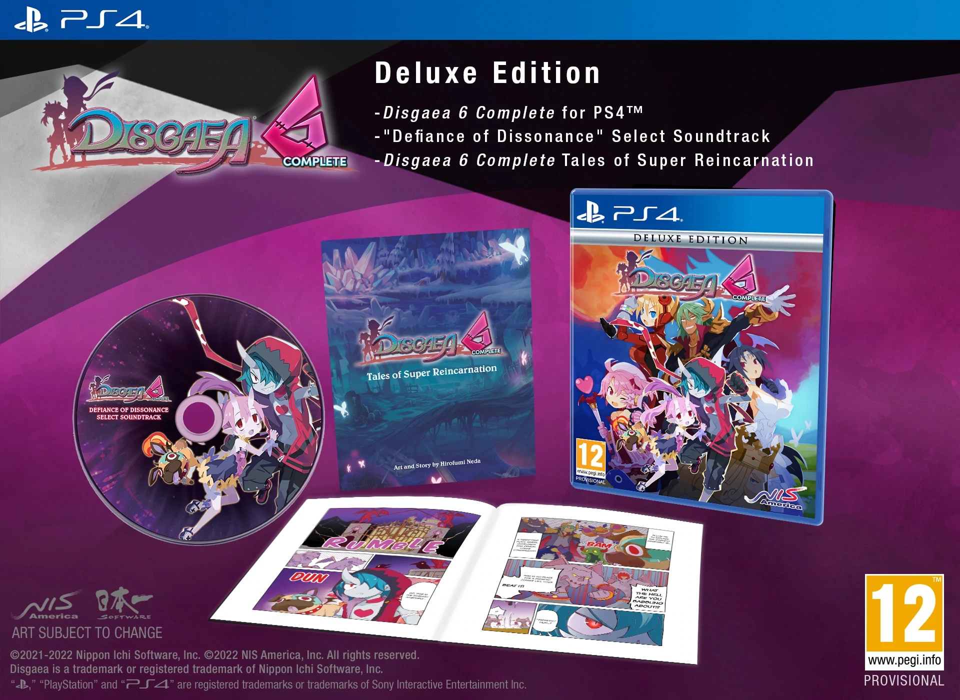 Disgaea 6 Complete - Deluxe Edition (PS4), NIS America