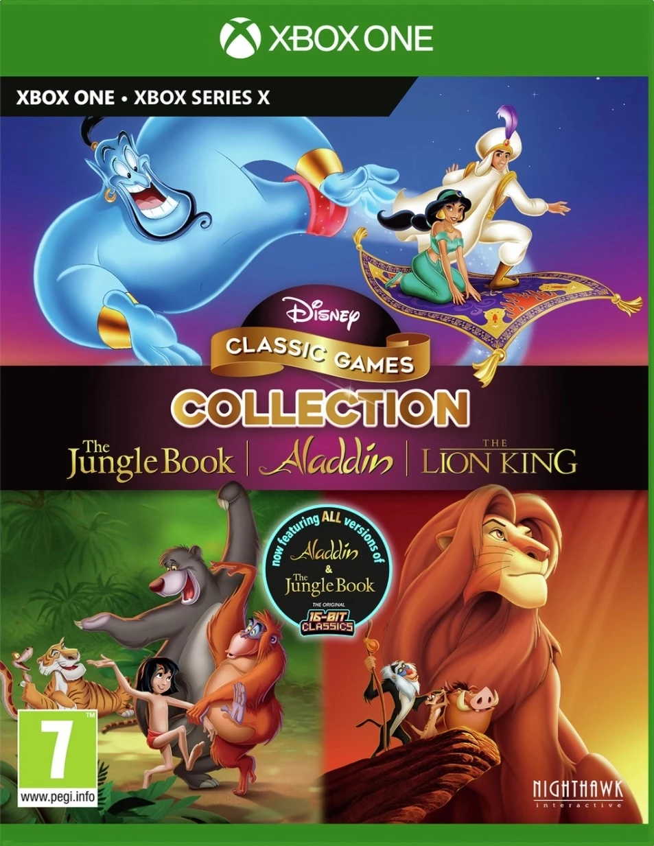 Disney Classic Games Collection: The Jungle Book, Aladdin and The Lion King (Xbox One), Nighthawk Interactive 