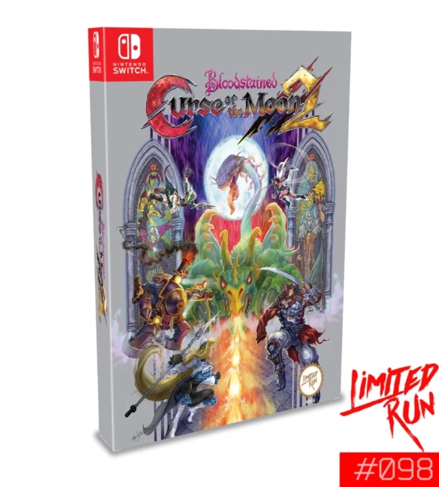 Bloodstained: Curse of the Moon 2 - Classic Edition (Limited Run) (Switch), Inti Creates 