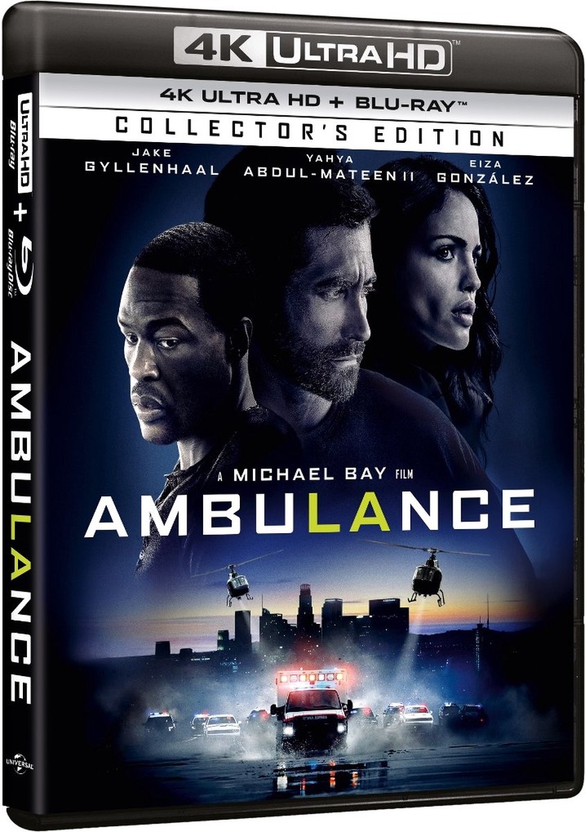 Ambulance (4K Ultra HD) (Blu-ray), Michael Bay