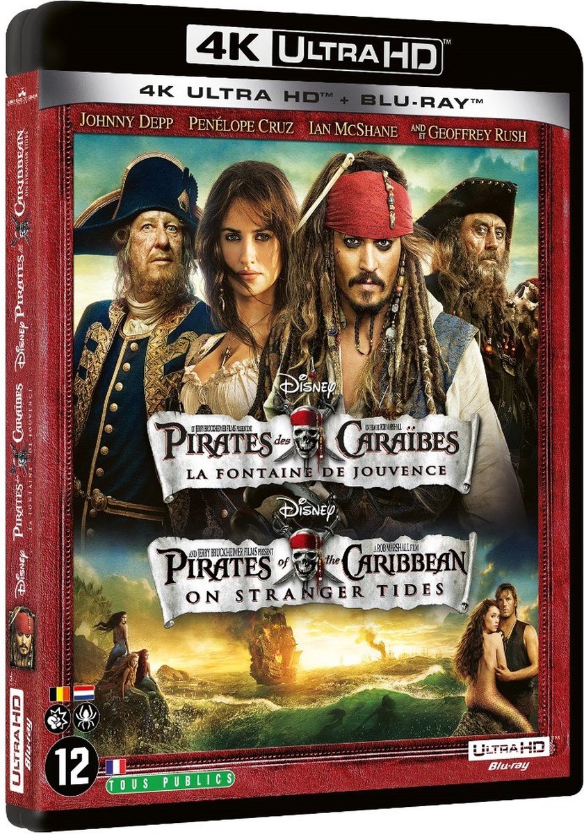 Pirates of the Caribbean: On Stranger Tides (4K Ultra HD)
