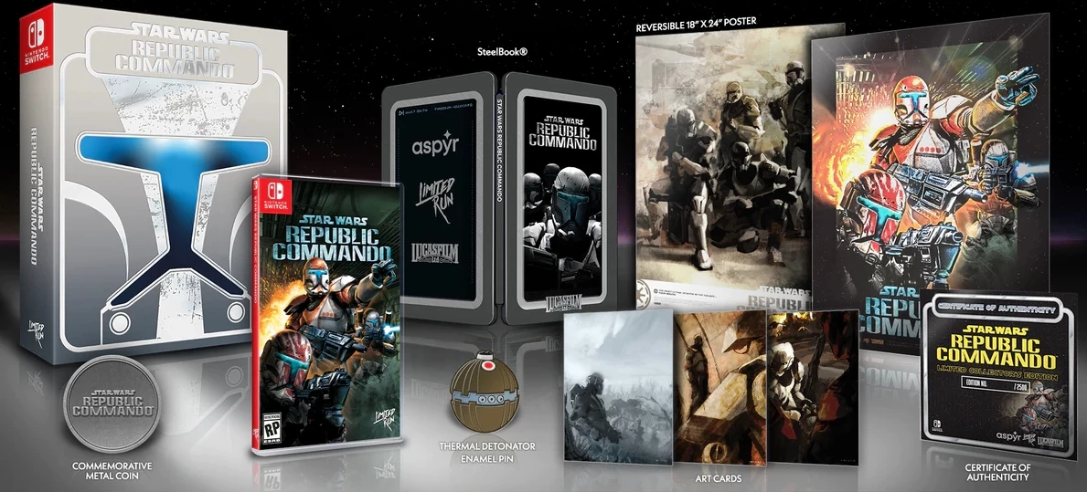 Star Wars: Republic Commando - Collector's Edition (Limited Run) (Switch), Aspyr