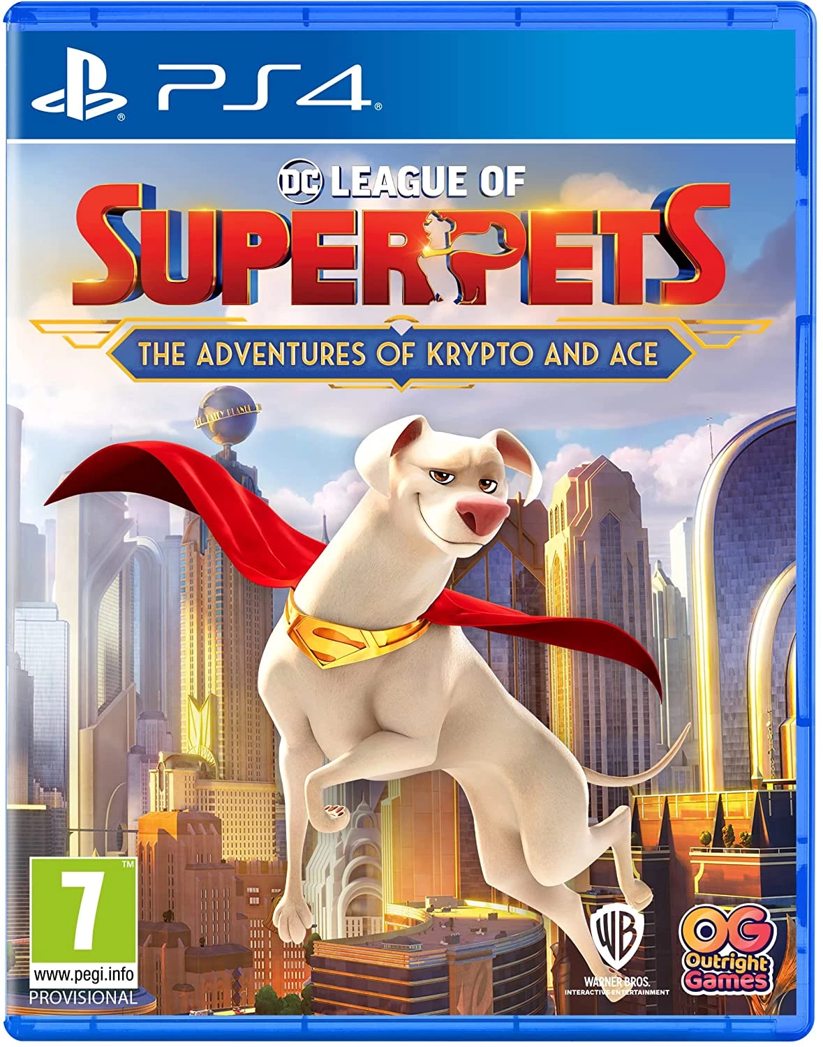DC League of Super-Pets: The Adventures of Krypto and Ace (PS4), Outright Games