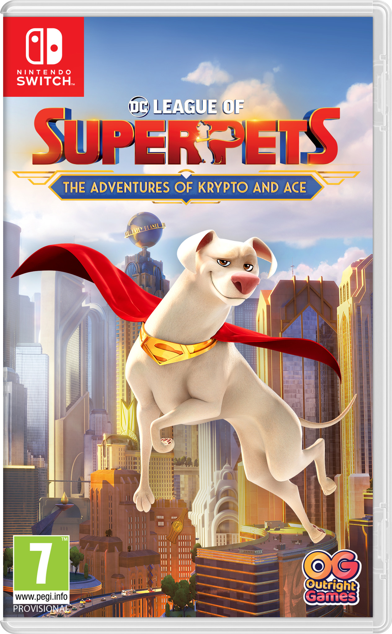 DC League of Super-Pets: The Adventures of Krypto and Ace (Switch), Outright Games