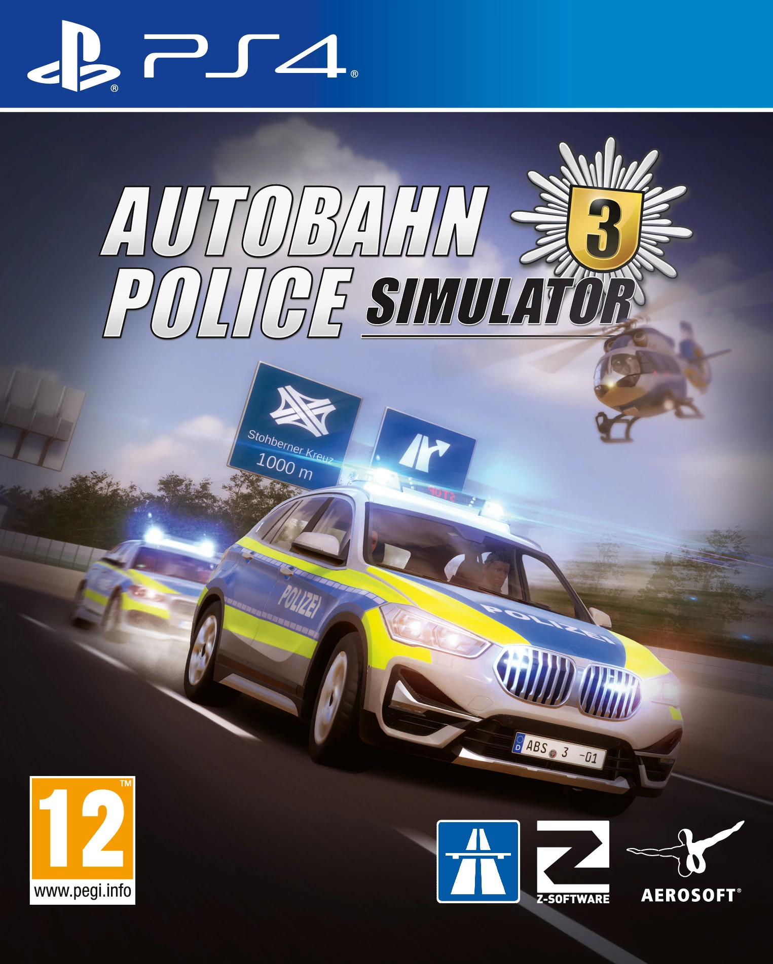 Autobahn Police Simulator 3 (PS4), Aerosoft