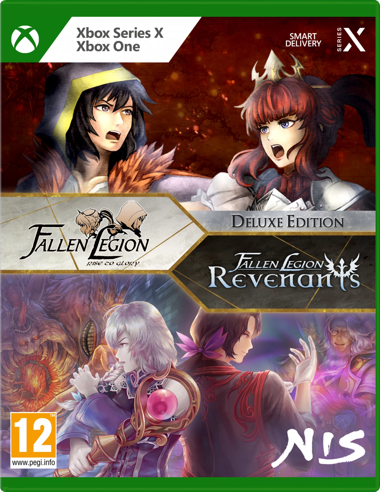 Fallen Legion: Rise to Glory + Fallen Legion: Revenants - Deluxe Edition (Xbox One), NIS America
