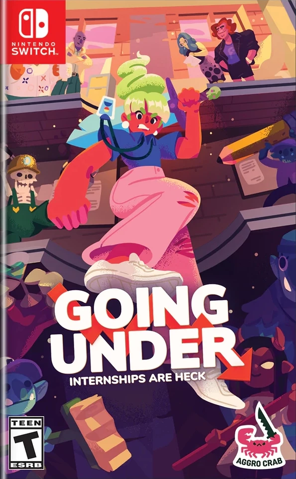 Going Under: Internships are Heck (Limited Run) (Switch), Aggro Crab