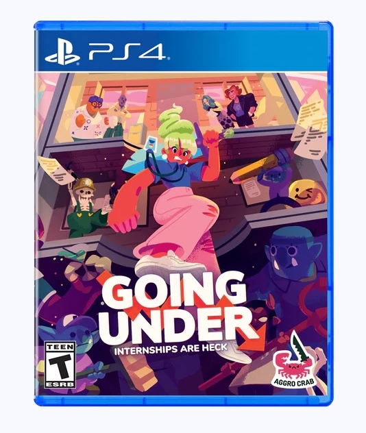 Going Under: Internships are Heck (Limited Run) (PS4), Aggro Crab