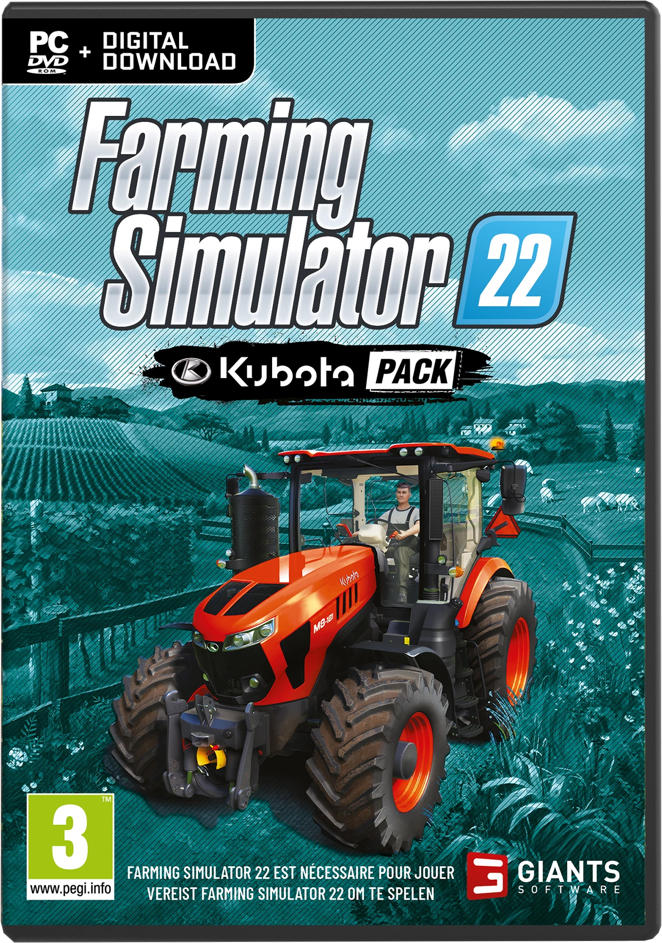 Farming Simulator 22: Kubota Expansion Pack (PC), Giants Software