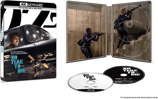 James Bond: No Time To Die (4K Ultra HD) - Steelbook (Blu-ray), Cary Fukunaga