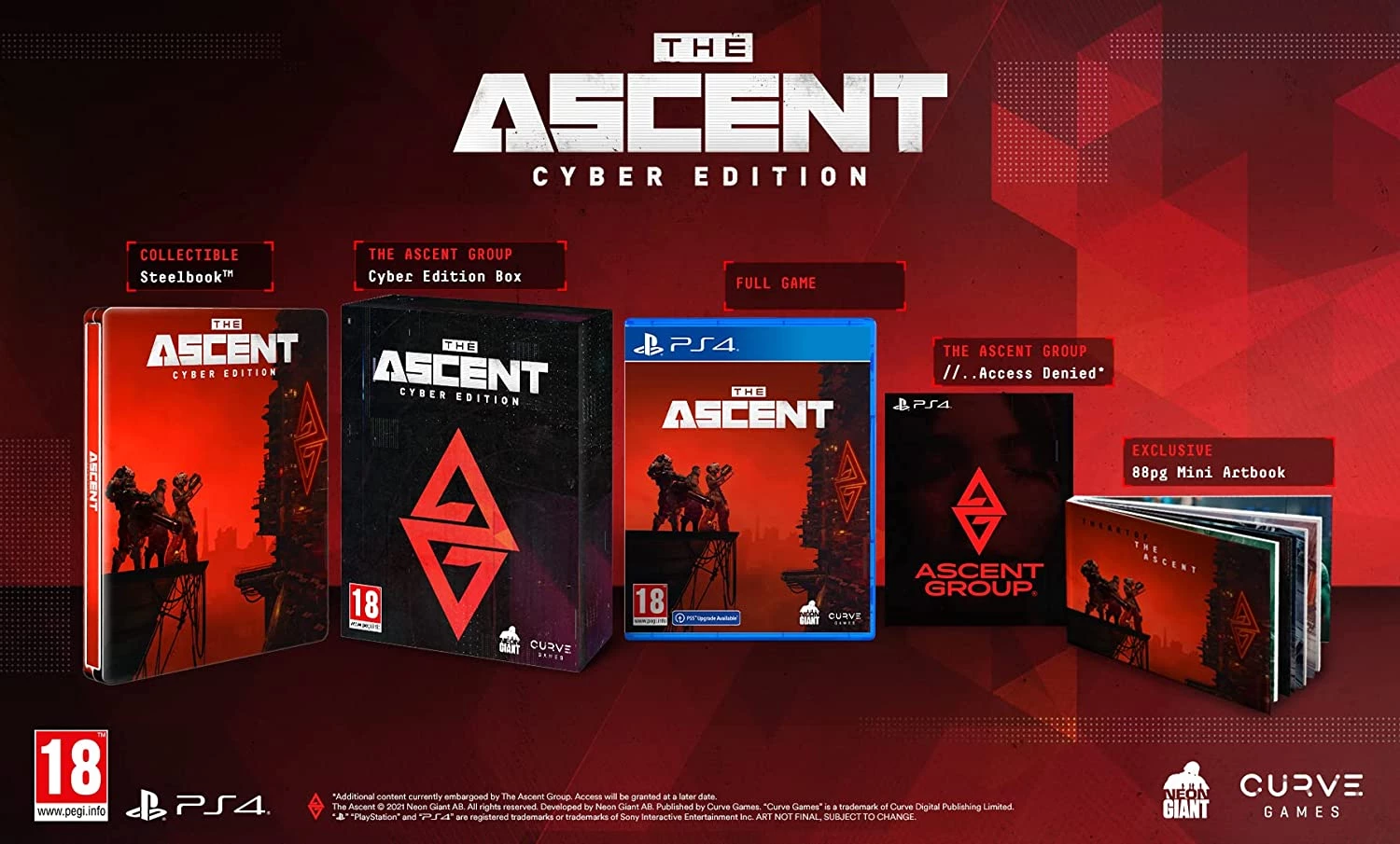 The Ascent - Cyber Edition (PS4), Curve Games