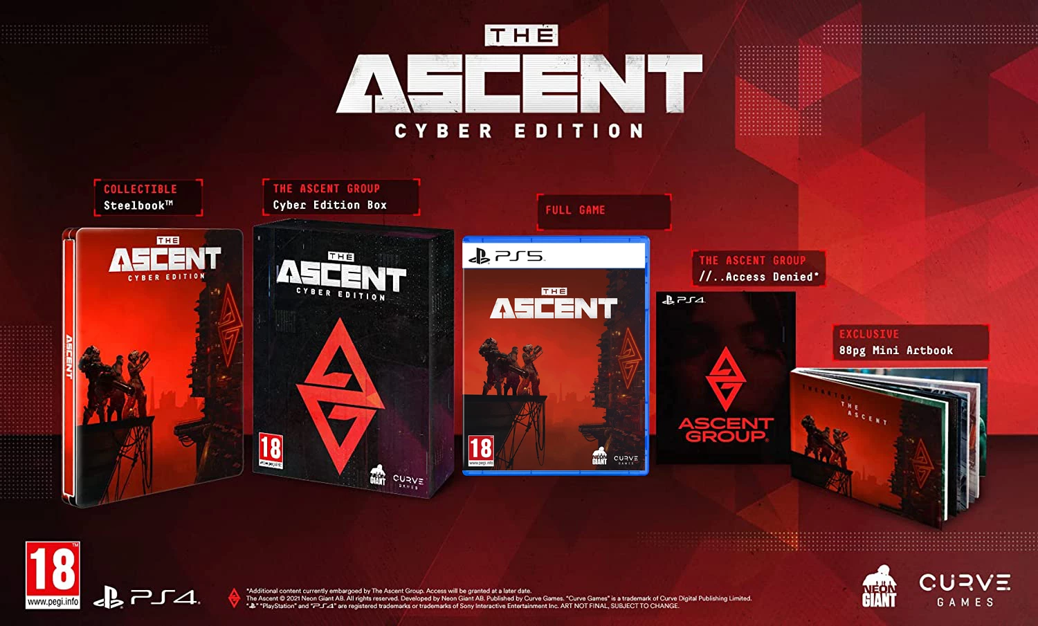 The Ascent - Cyber Edition (PS5), Curve Games
