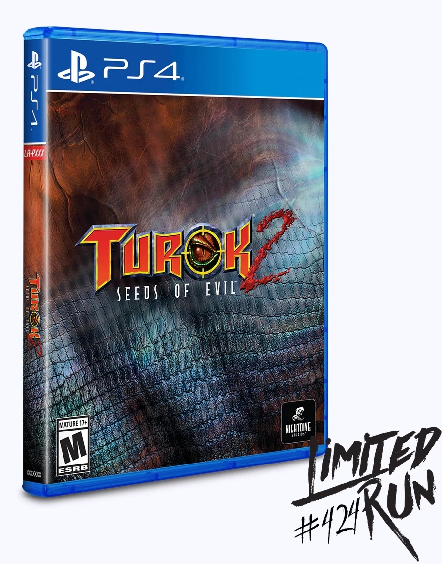 Turok 2: Seeds of Evil (Limited Run) (PS4), Nightdive Studio's