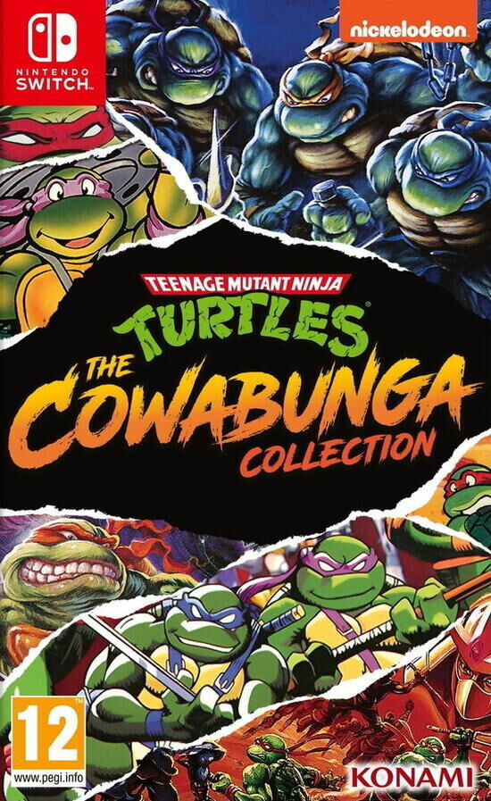Teenage Mutant Ninja Turtles: The Cowabunga Collection (Switch), Konami Teenage Mutant Ninja Turtles: The Cowabunga Collection (Switch), Konami