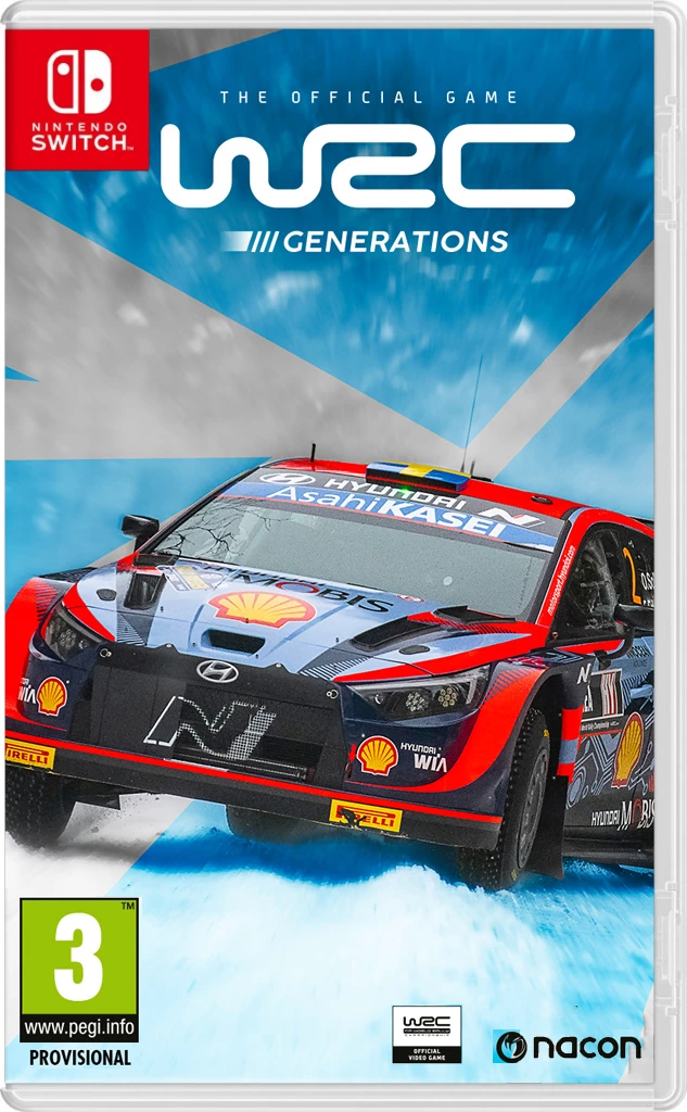 WRC: Generations (Switch), Nacon