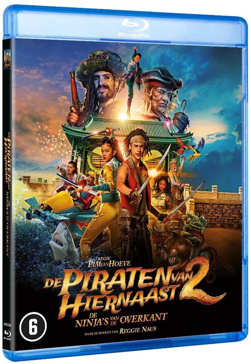 De Piraten van Hiernaast 2: Ninja's van de Overkant (Blu-ray), Pim Van Hoeve