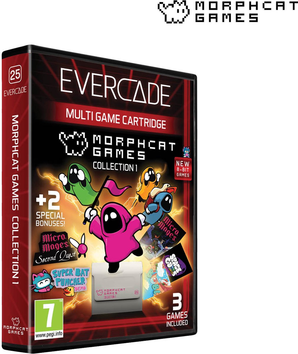 Evercade Morphcat - Cartridge 1