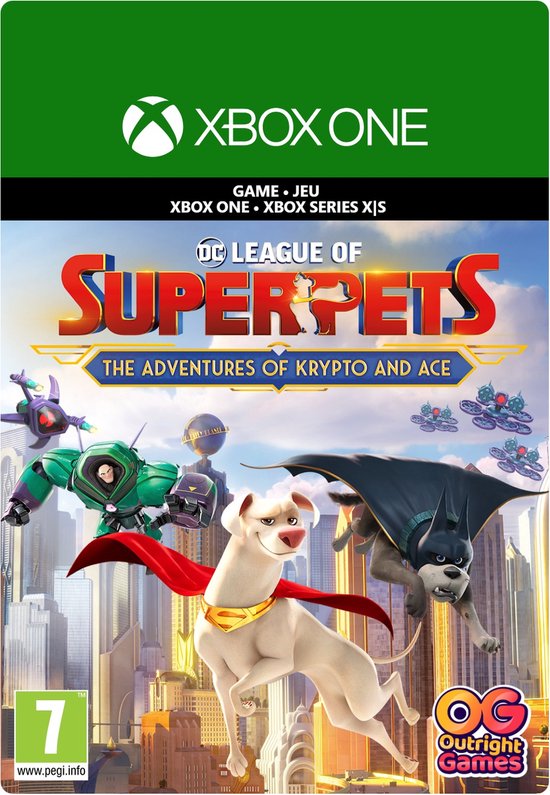 DC League of Super-Pets: The Adventures of Krypto and Ace (Xbox Download) (Xbox One), Outright Games