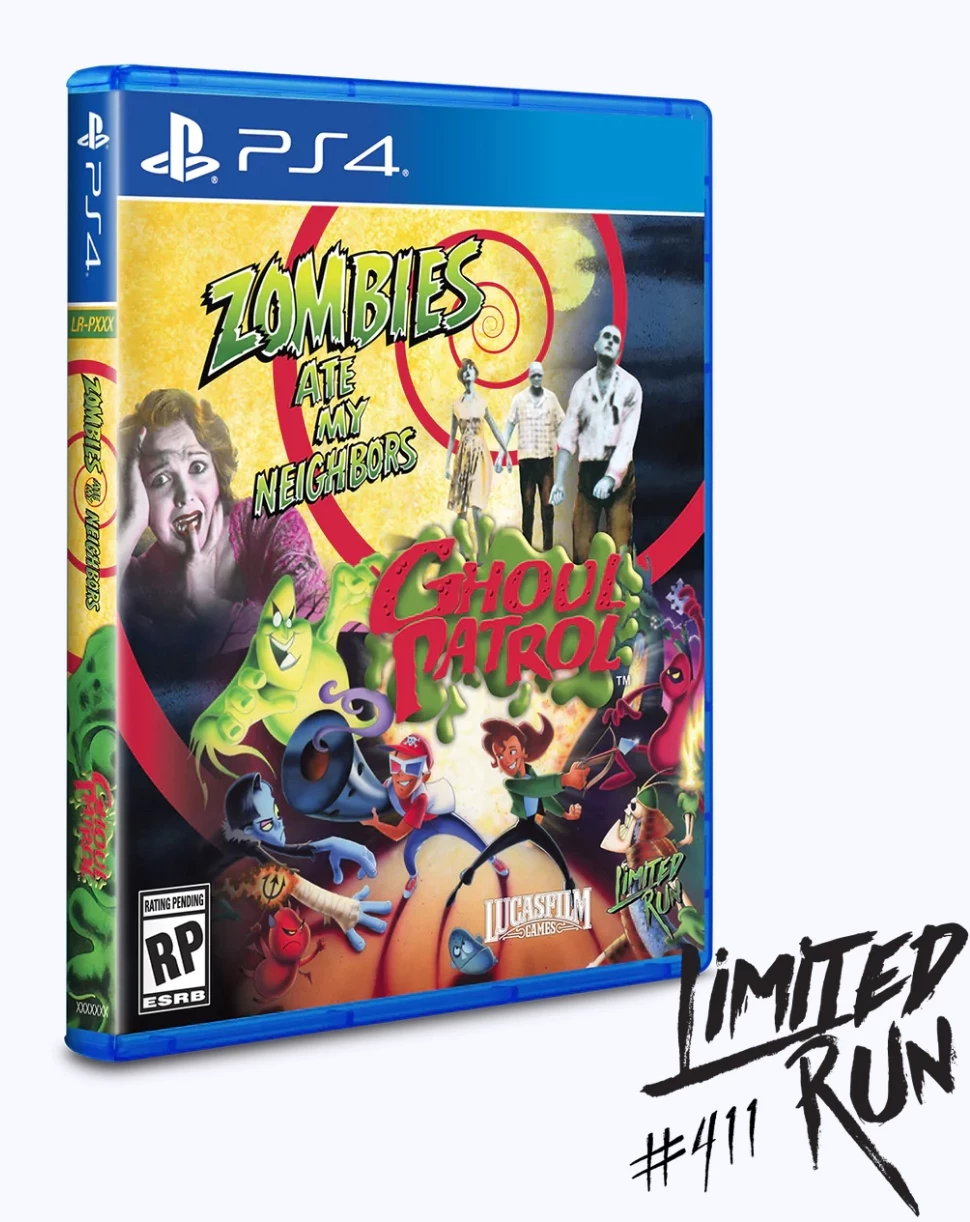 Zombies Ate My Neighbors & Ghoul Patrol - Double Pack (Limited Run) (PS4), Lucasfilm